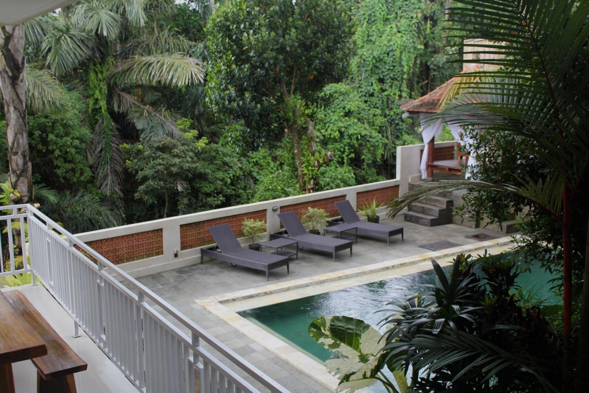 Hanaka Riverside Ubud Bagian luar foto