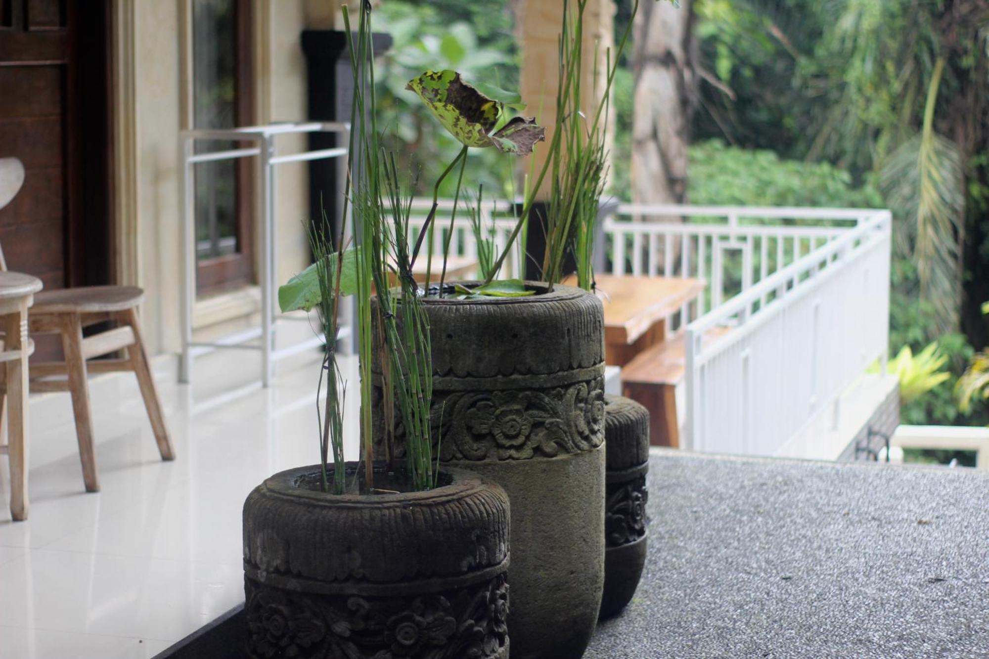 Hanaka Riverside Ubud Bagian luar foto