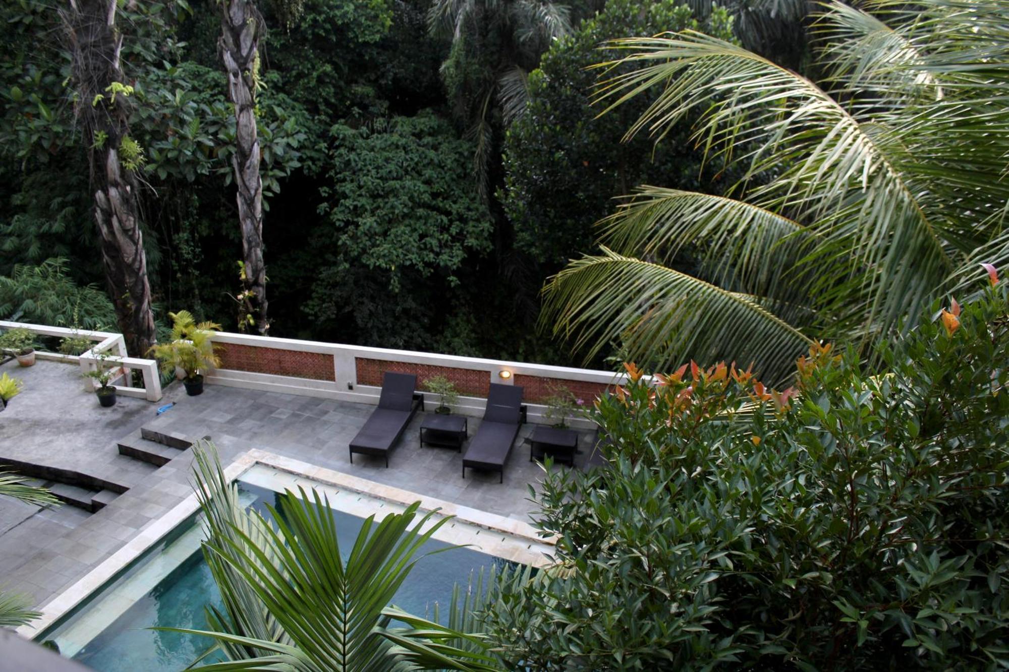 Hanaka Riverside Ubud Bagian luar foto